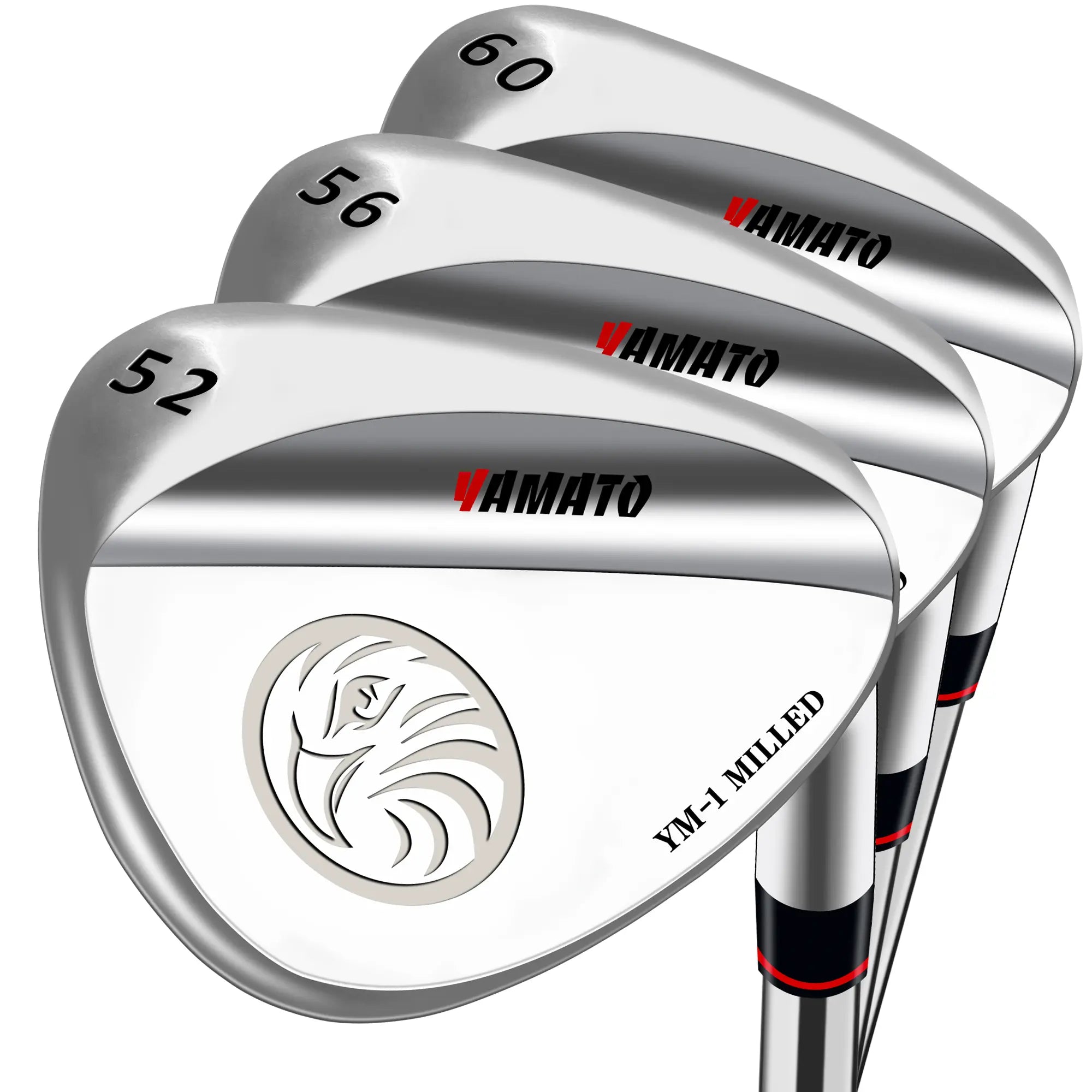 YAMATO USA Eagle Wedge Set ā 52 56 60 Degree for Full Spin Control