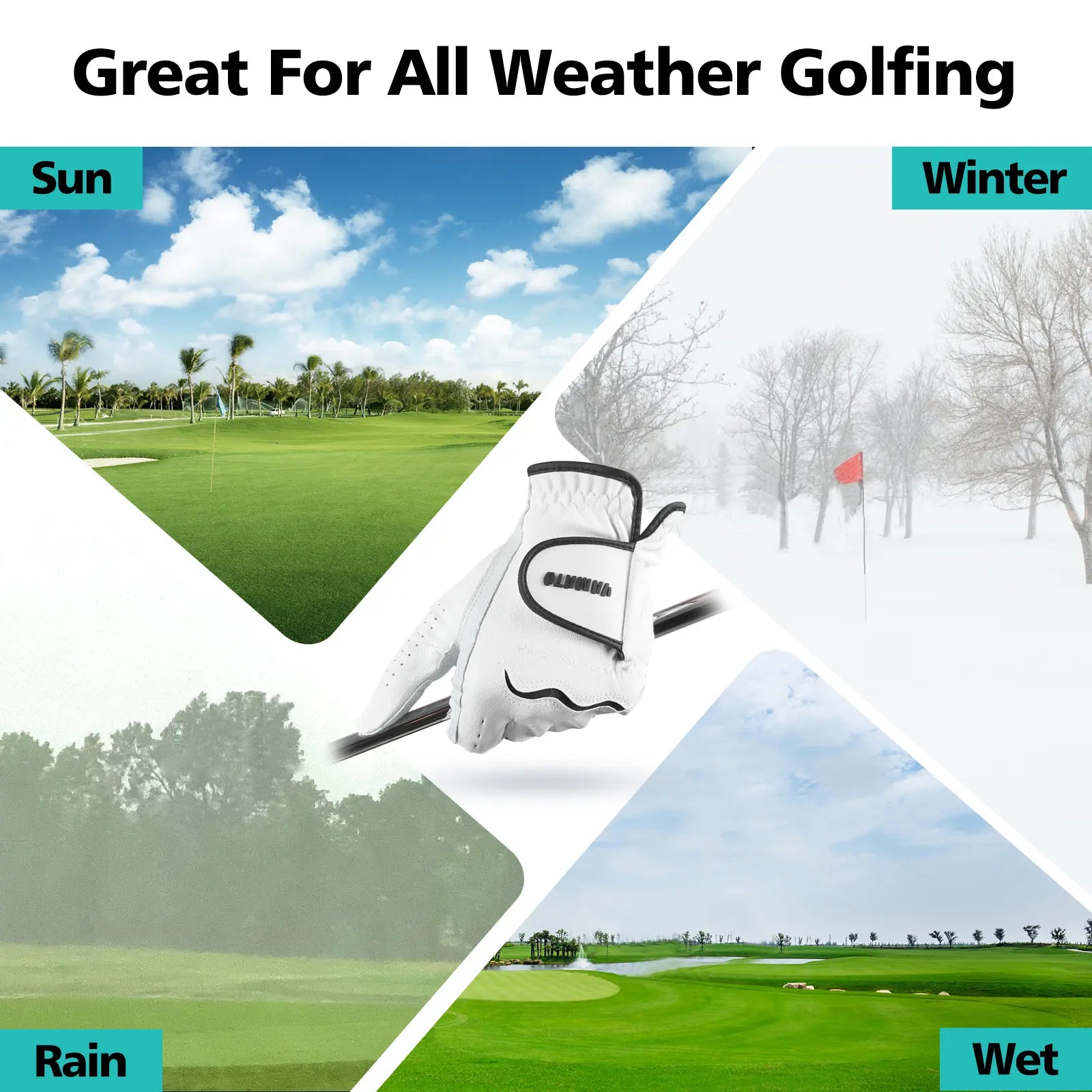 Yamato golf gloves – all-weather performance for rain, heat, or cold