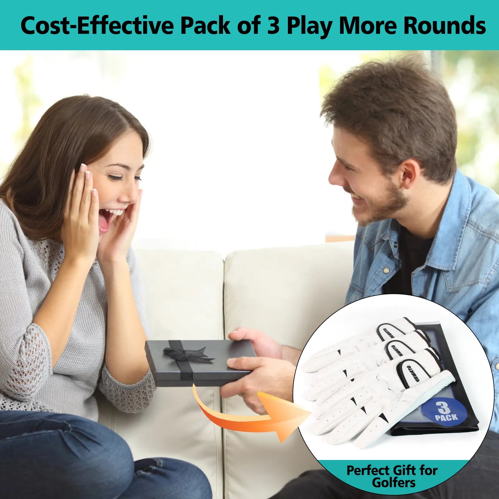 Yamato golf gloves – elegant packaging, ideal gift for golfers