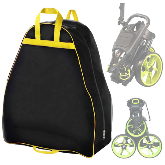 Yamato golf trolley storage bag - Large capacity organizer for golf push cart accessories