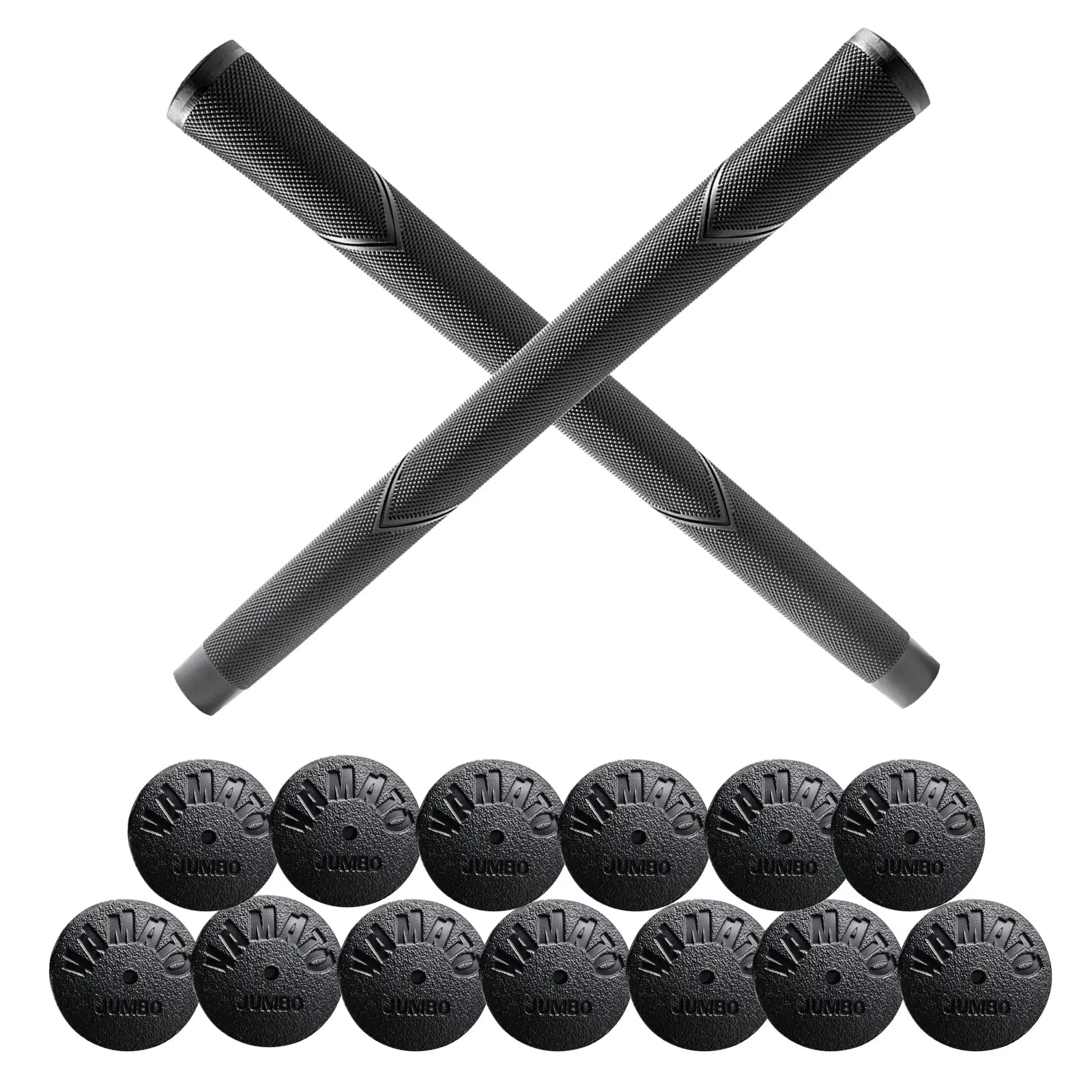 Bottom View of Yamato Jumbo Golf Grip with Anti-Slip Base Design