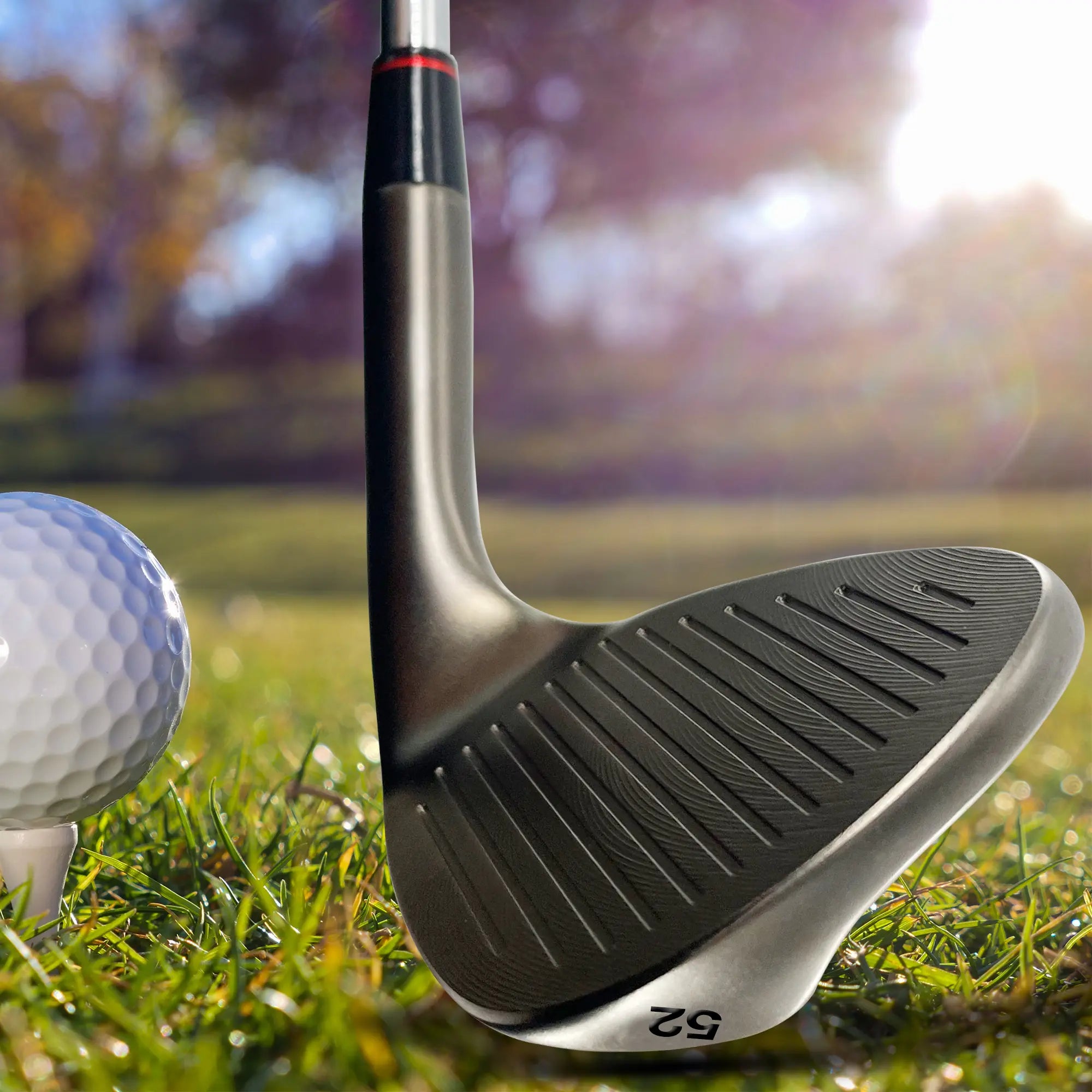 Yamato Forged Left-Handed Wedges on Golf Course - Premium Look and Feel