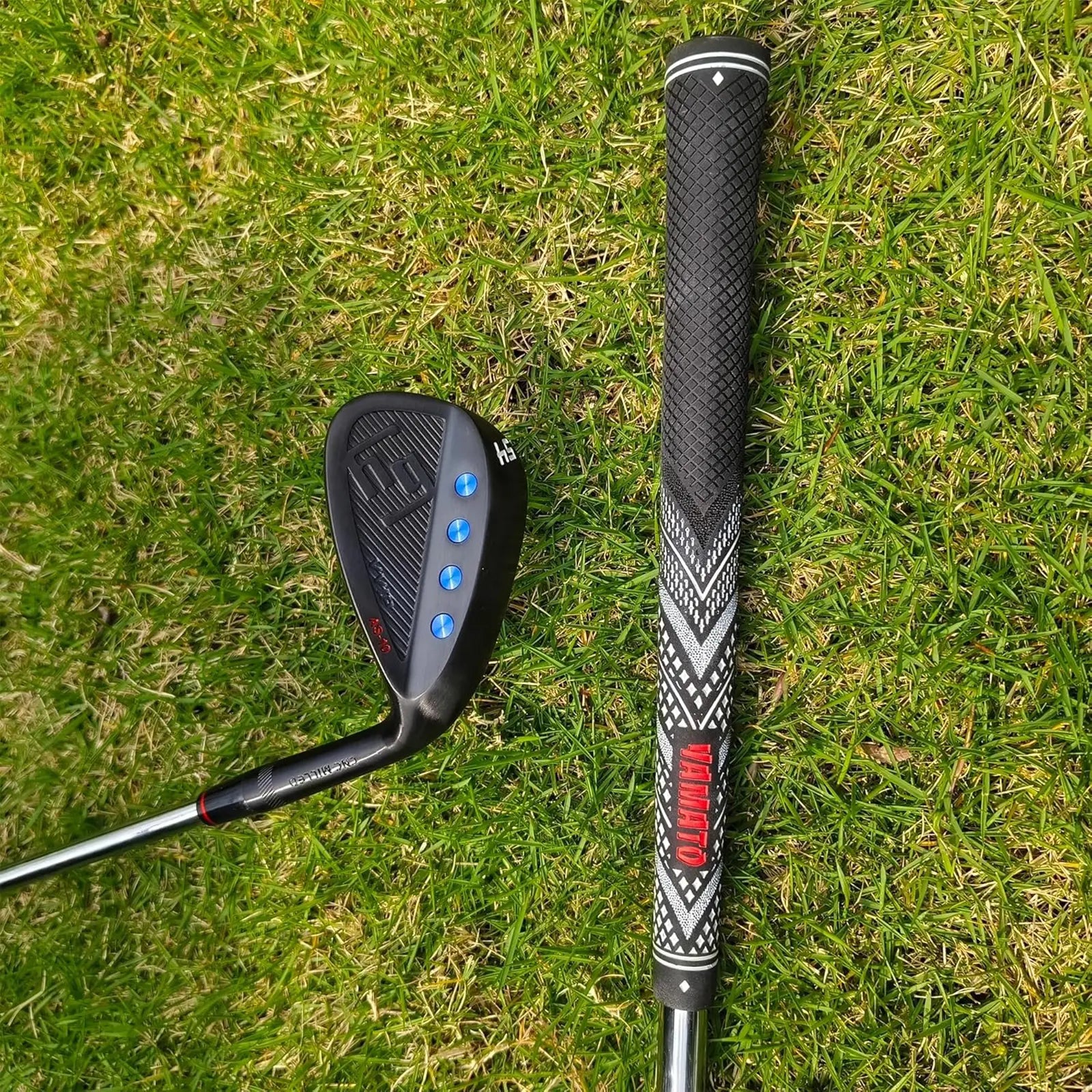 Yamato wedge with premium grip and durable steel shaft