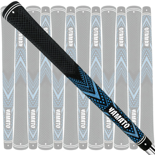 Yamato Innovative Golf Grips 13 Pack Midsize/Standardsize Golf Club Grips Blue, All-Weather Firm Control And High Performance Grips Provides Superior Comfort And Responsiveness,4 colors Available