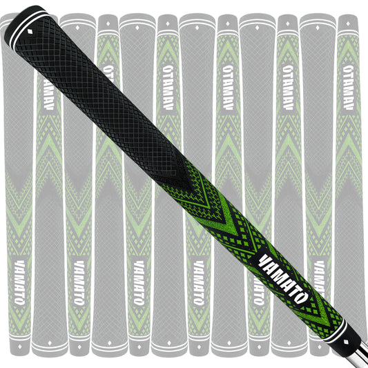 Yamato Innovative Golf Grips 13 Pack Midsize/Standardsize Golf Club Grips Green, All-Weather Firm Control And High Performance Grips Provides Superior Comfort And Responsiveness,4 colors Available