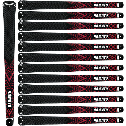 YAMATO GRIP-RED GOLF GRIPS 13 PACK