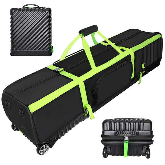 Golf Travel Bag Kube Golf Travel Cover for Airlines Ultra-Portable Foldable & Easy to Carry Hard Golf Travel Case with Wheels Perfect for Traveling & Storing Say Goodbye to Bulky Bags!