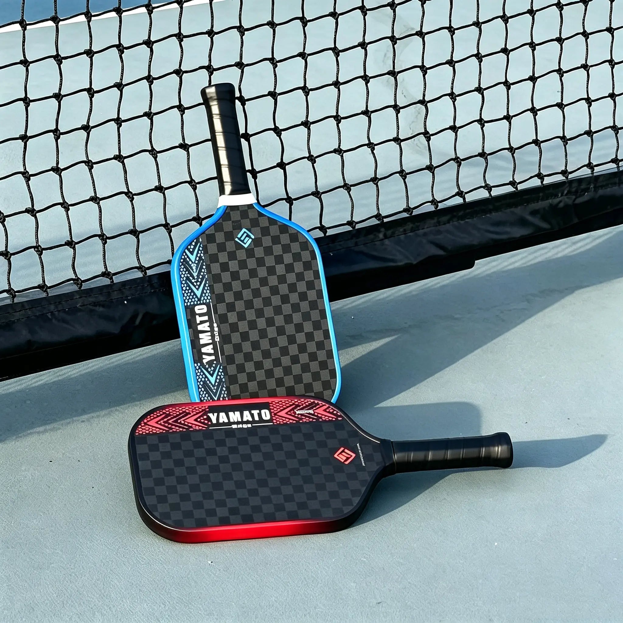 YAMATO Edge Raw Carbon Paddle - Blue