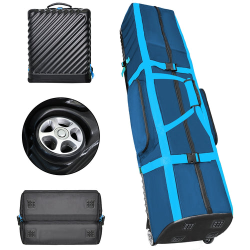 Yamato Foldable Golf Travel Hard Case – Lightweight & TSA Approved