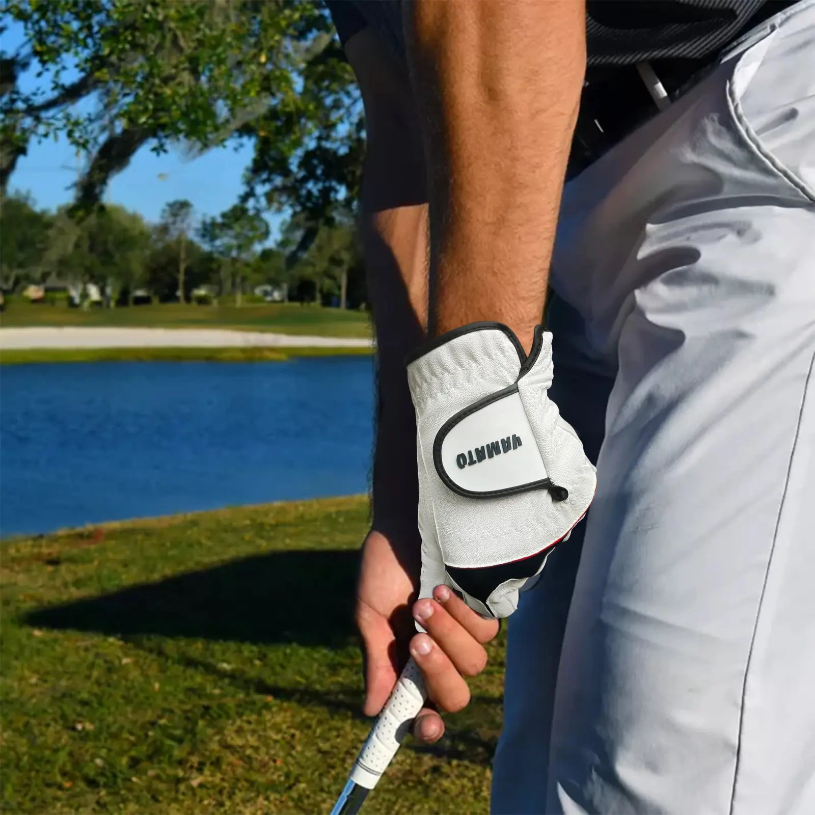 Yamato Glove Grip and Control Close-up