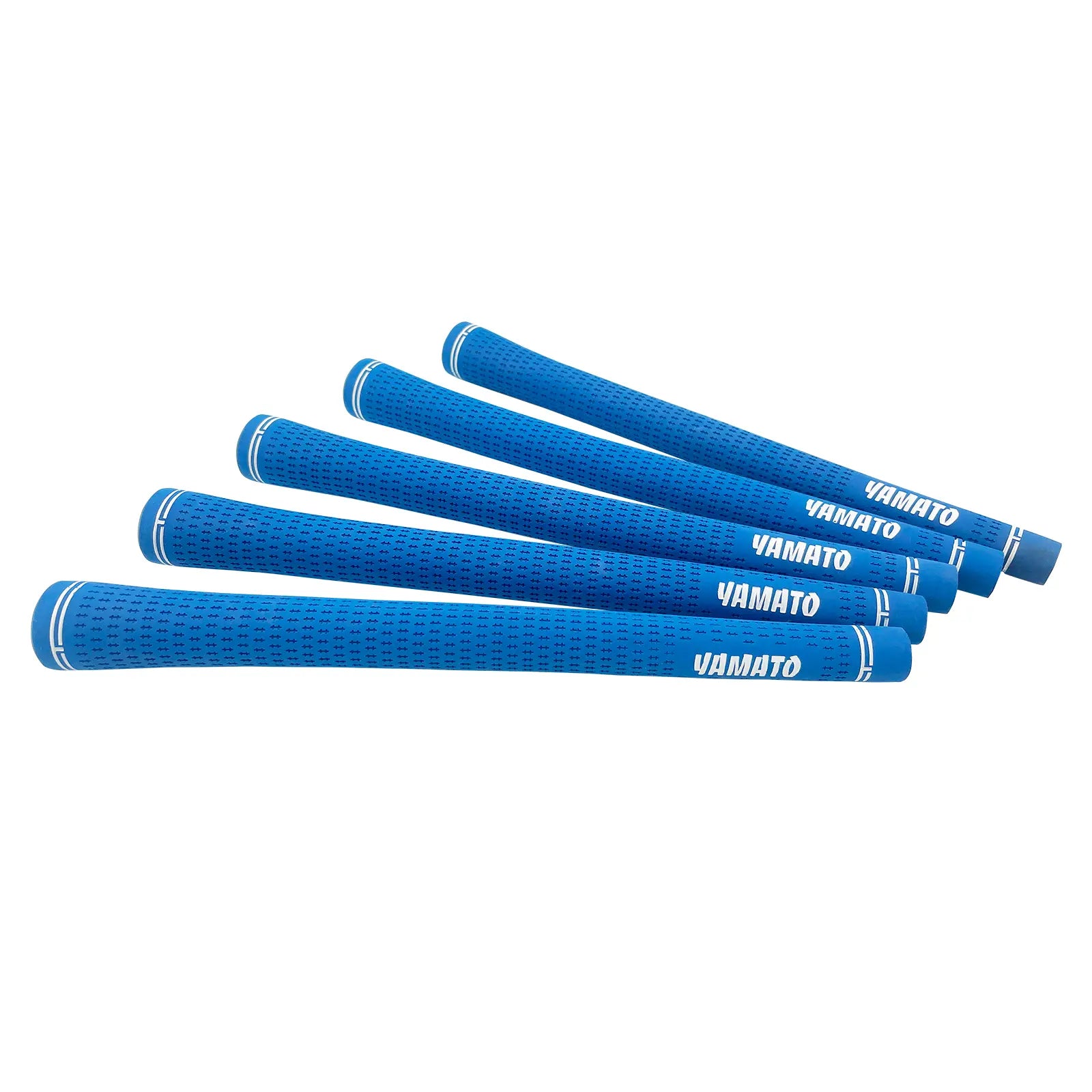 Yamato Rubber Golf Grips Set – Black/Blue 13pcs