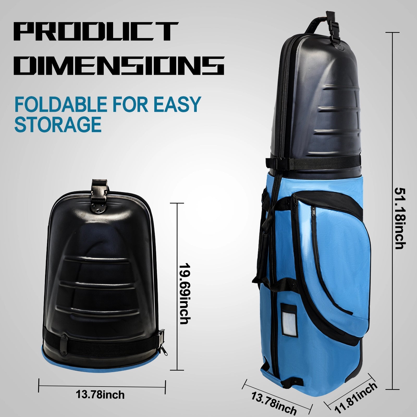 Yamato golf travel bag dimensions verification - Fits 48" drivers with headcovers