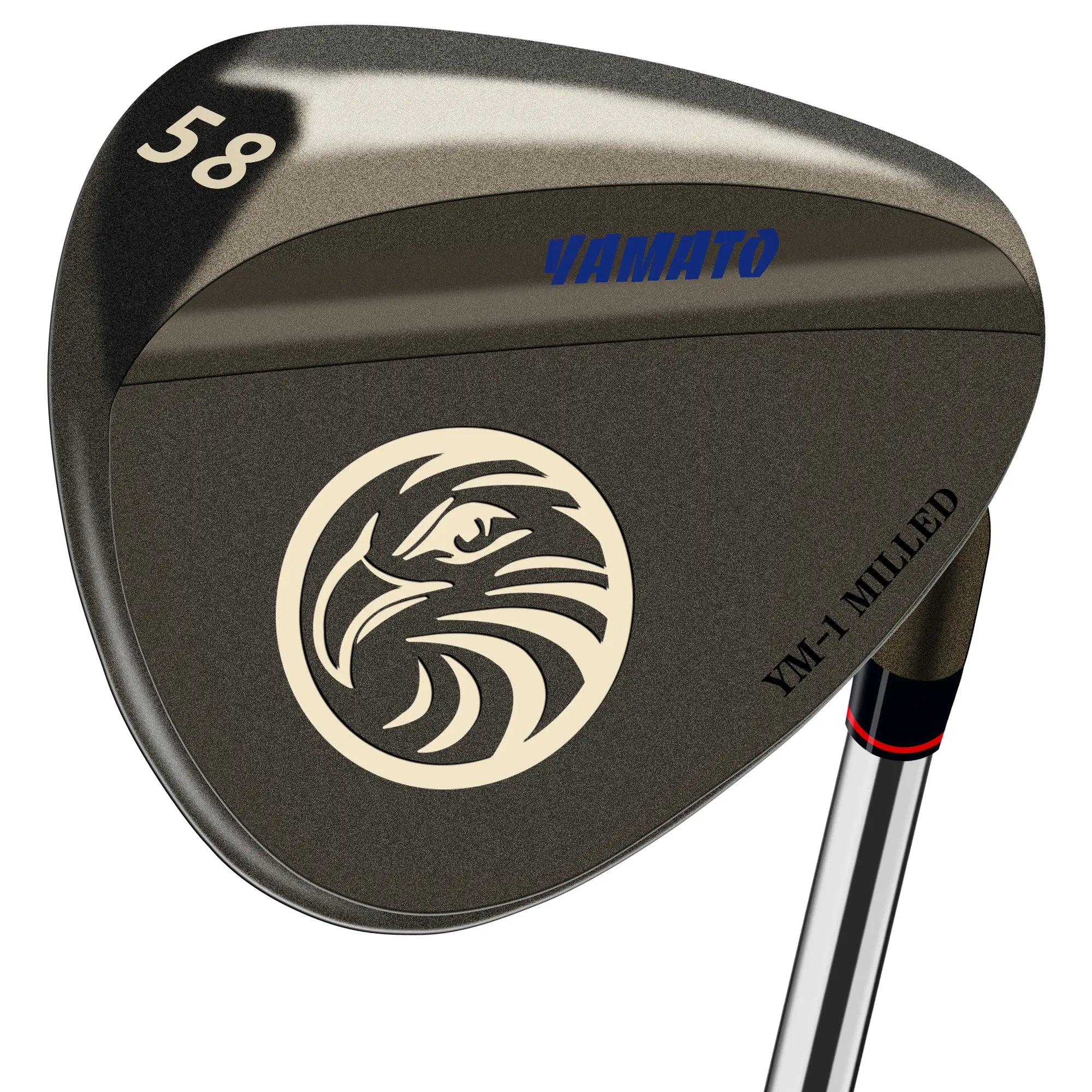 Yamato 58 degree wedge designed for flop shots and high trajectory control around the green.