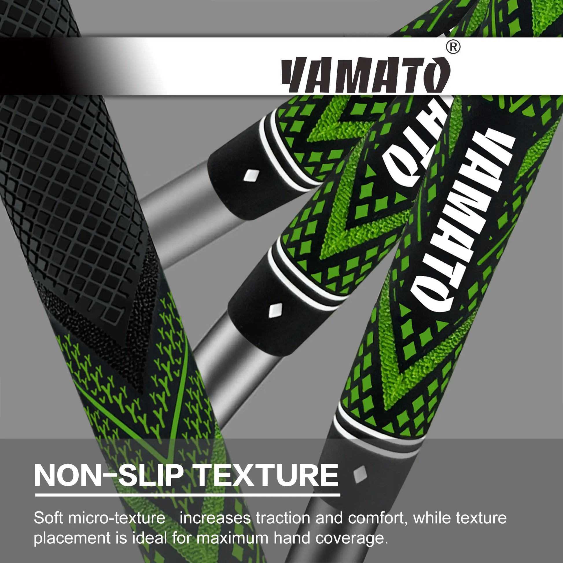 Yamato Green Golf Grips 13-Pack – Non-Slip Midsize/Standard