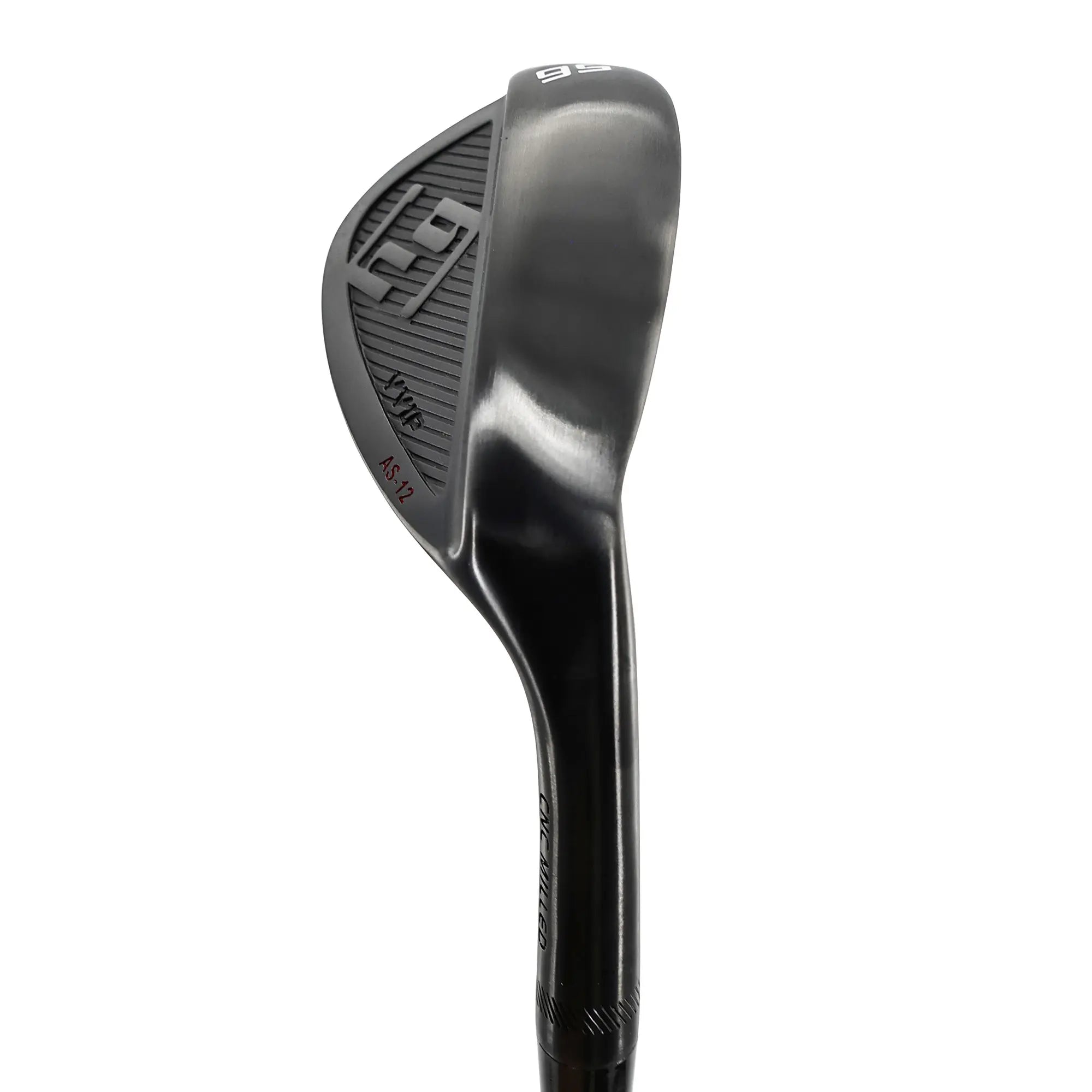 Top-down view of wedge showing topline and toe shape