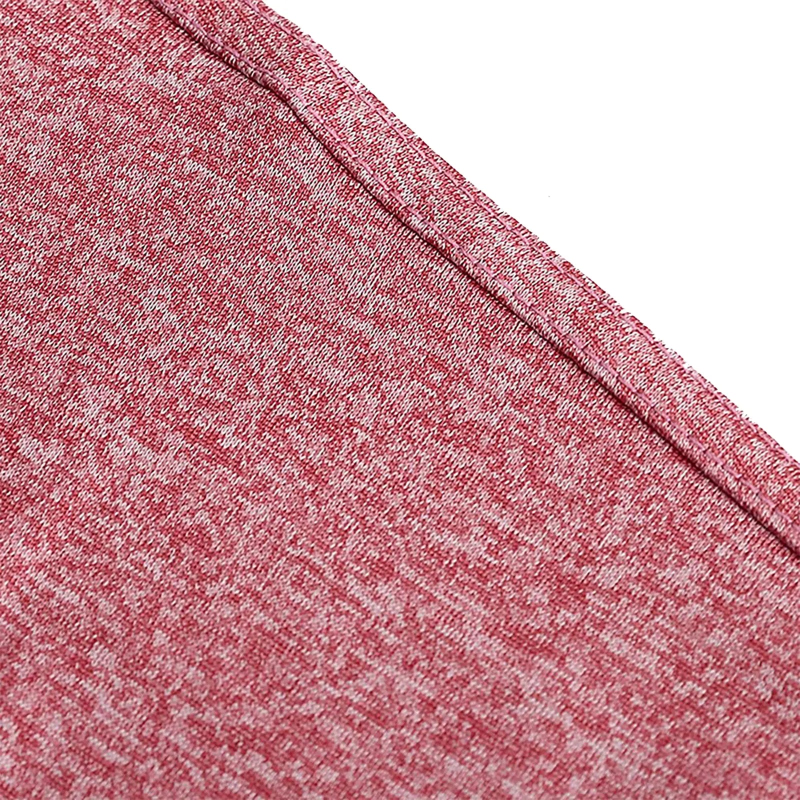 Close-up of fabric texture of Yamato Men's Slim Fit Golf Polo in pink, showing lightweight and moisture-wicking properties.